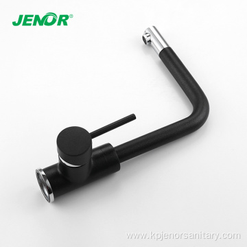 Black Fasion Brass Sink Tap Kitchen Faucet